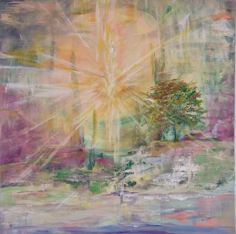 Seelenbilder von Kathi Hildebrandt, Ganzheitliche Künstlerin |Enthousio-Art. 