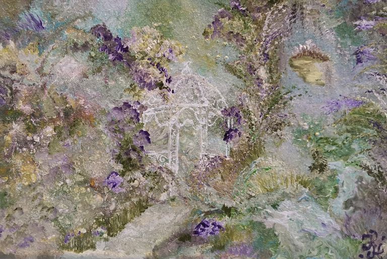 Acrylgemälde von Enthousio-Art. Kathi Hildebrandt. Dieses Gemälde ist bereits vergeben.